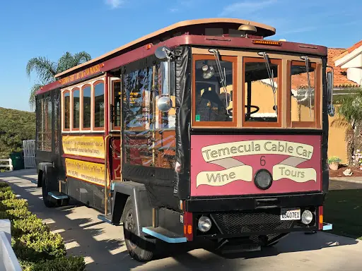 Temecula Cable Car Wine Tours vehicle